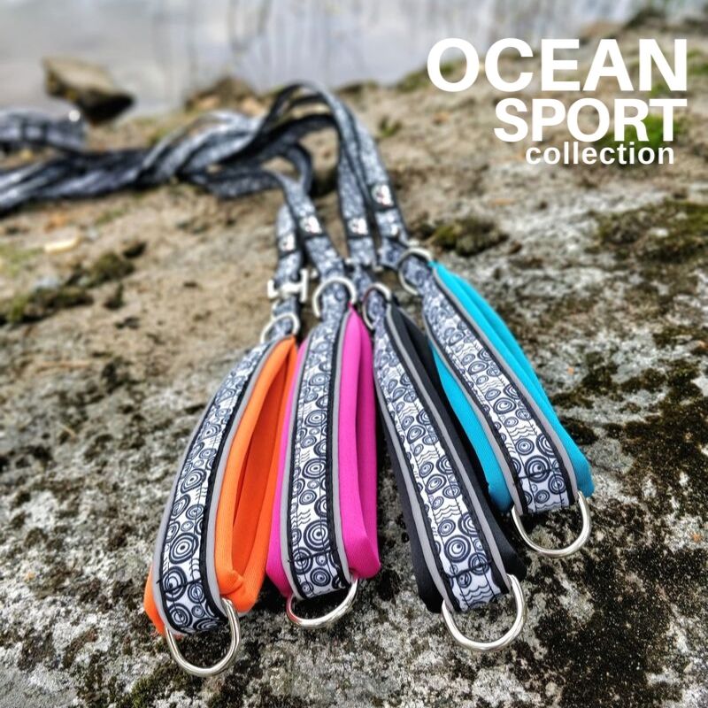 OCEAN SPORT Doppelleine stufenlos verstellbar mit Neopren